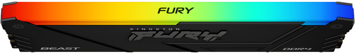 Pamięć RAM Kingston Fury DDR4-3600 32768MB PC4-28800 (Kit of 2x16384) Beast RGB 1Rx8 Black (KF436C18BB2AK2/32) - obraz 6