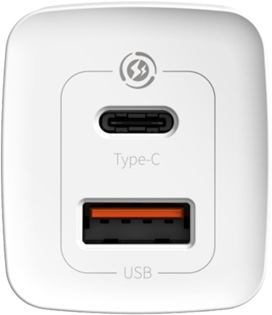 Ładowarka Baseus GaN2 Lite Quick Charger C + U 65W EU Biała (CCGAN2L-B02) - obraz 4