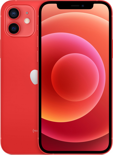 Smartfon Apple iPhone 12 256GB (PRODUCT) Red (MGJJ3FS/A) - obraz 1