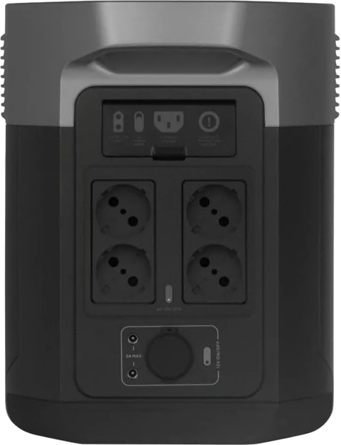 Stacja ładowania EcoFlow DELTA Max 2000, 2016 Wh, 4 gniazdki EU (DELTA2000-EU) - obraz 6