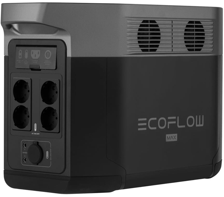 Зарядна станція EcoFlow DELTA Max / 2400 Вт / 1612 Вт⋅год / Li-ion (5003401008) - зображення 4