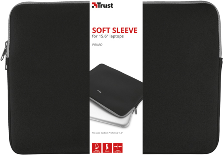 Etui na laptopa Trust Primo 15.6" Black (TR21248) - obraz 5