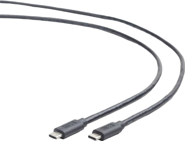 Kabel Cablexpert USB type C - USB type C 1 m (CCP-USB3.1-CMCM-1M) - obraz 1