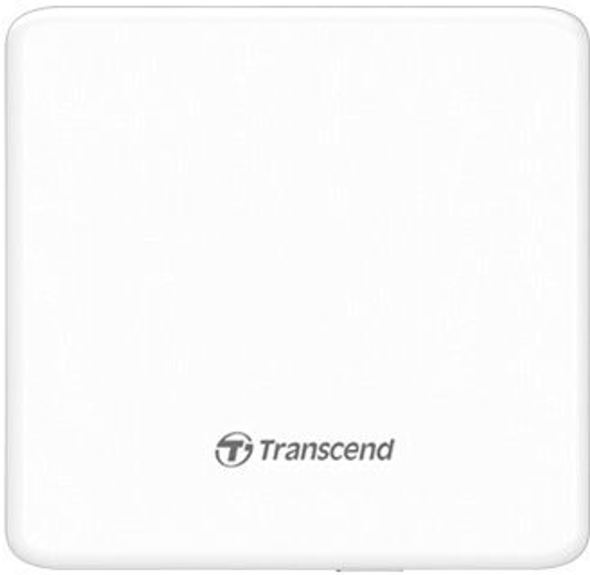 Transcend DVD±RW TS8XDVDS-W USB 2.0 External Ultra Slim White Retail - зображення 1