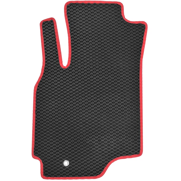 Коврики в салон Kinetic для Mitsubishi Lancer 9 '04-09 EVA-полимерные черные с красной тесьмой (комплект) - Фото 4 Коврики в салон Kinetic для Mitsubishi Lancer 9 '04-09 EVA-полимерные черные с красной тесьмой (комплект) - изображение 4