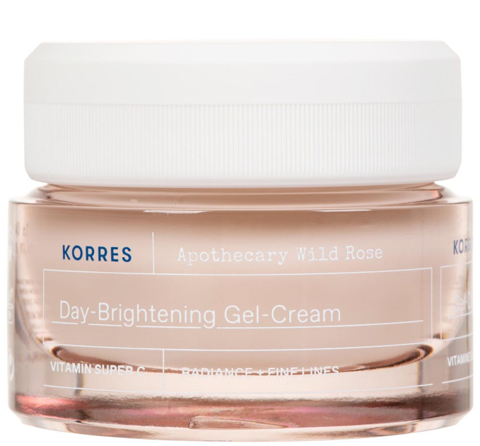 Гель-крем для обличчя Korres Apothecary Wild Rose Day-Brightening Gel-Cream 40 мл (5203069104336) - зображення 1