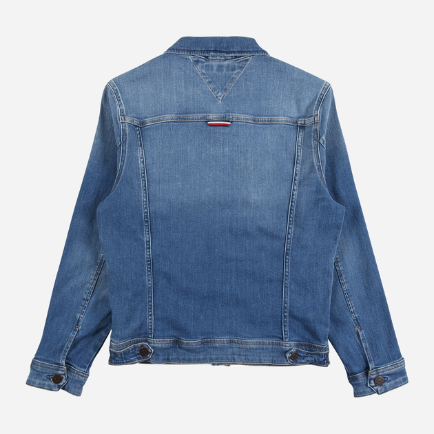 Kurtka jeansowa dziecięca Tommy Hilfiger KB0KB06445-1A4 164 cm Czarna (8720113636430) - obraz 2