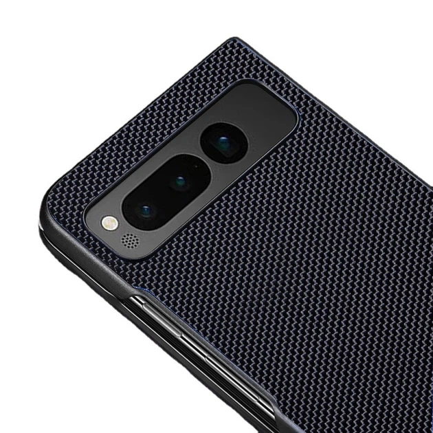 Чехол-накладка Textile Carbon саse для Google Pixel Fold black - изображение 3