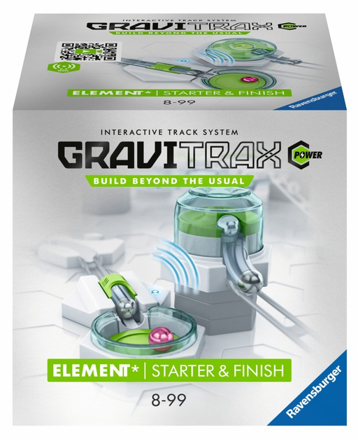 Набір для наукових експериментів Ravensburger Gravitrax Power Element Starter & Finish (4005556268108) - зображення 1