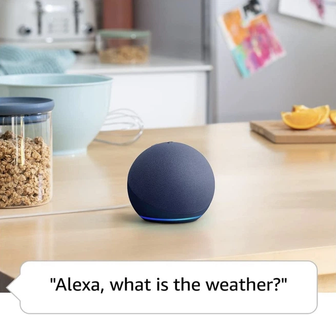Смарт колонка Amazon Echo Dot 5rd Generation Charcoal (214NT) Английский язык! - изображение 4