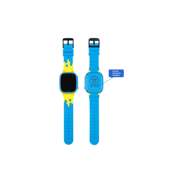 Смарт-часы Amigo GO008 GLORY GPS WIFI Blue-Yellow (976267) - изображение 5