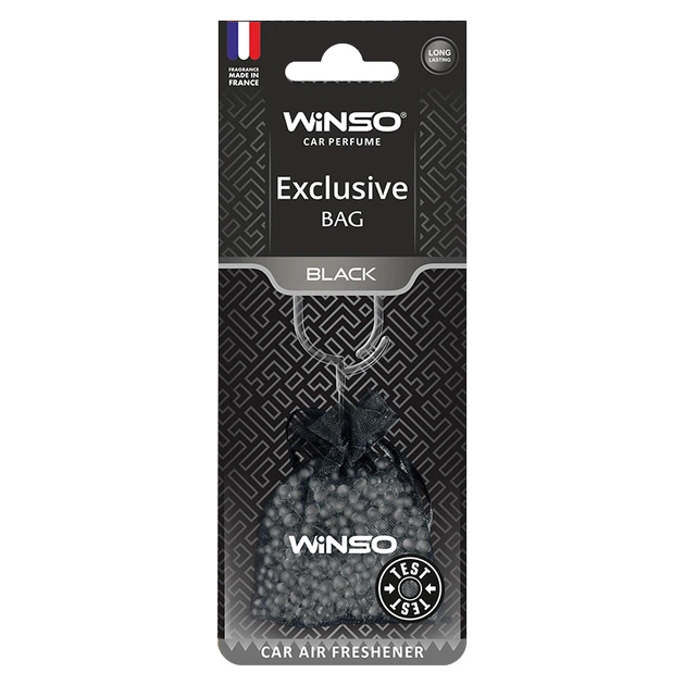 Ароматизатор мішечок Winso Air Bag Exclusive Black 530620 (20) - Фото 1 Ароматизатор мішечок Winso Air Bag Exclusive Black 530620 (20) - изображение 1