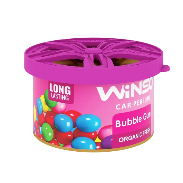 Ароматизатор консерва Winso Organic Fresh Bubble Gum 40 мл (27) 533240