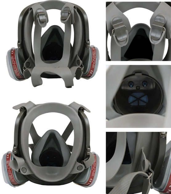 Защитная маска полнолицевая с респиратором ЗМ 6800 – фото, отзывы .