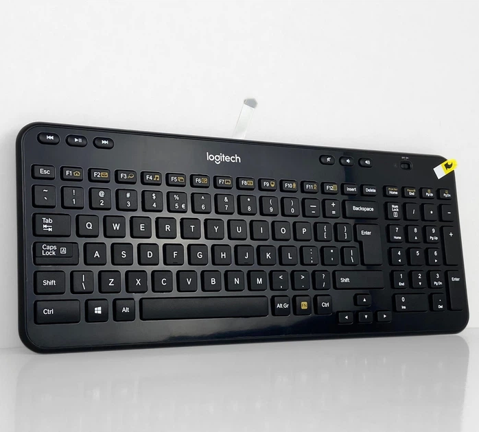 Клавиатура Logitech K360 Wireless, Black, Refurbished - изображение 2