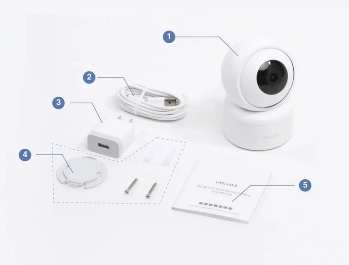 IP-камера видеонаблюдения IMILAB C20 Pro Home Security Camera 2K CMSXJ56B Global - Фото 3 IP-камера видеонаблюдения IMILAB C20 Pro Home Security Camera 2K CMSXJ56B Global - изображение 3