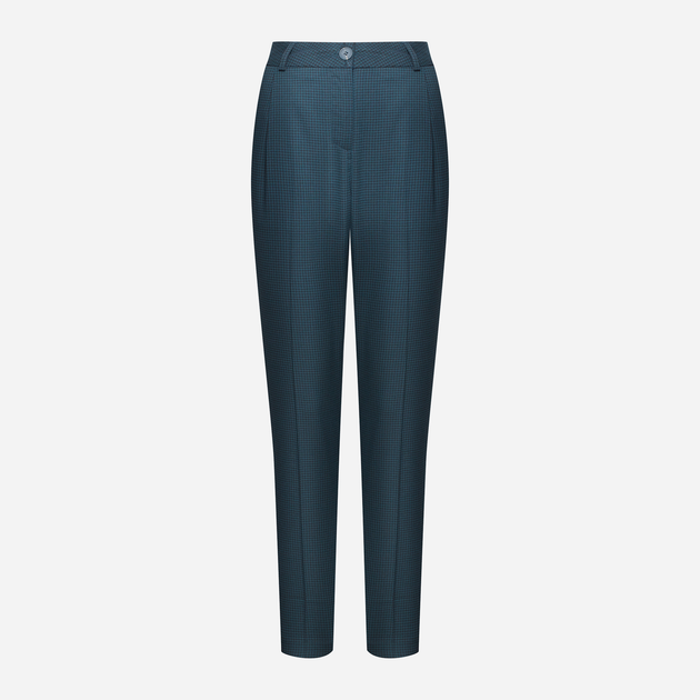Spodnie regular fit damskie Greenpoint SPO402W22CHE04 38 Niebieskie (5903245339780) - obraz 7