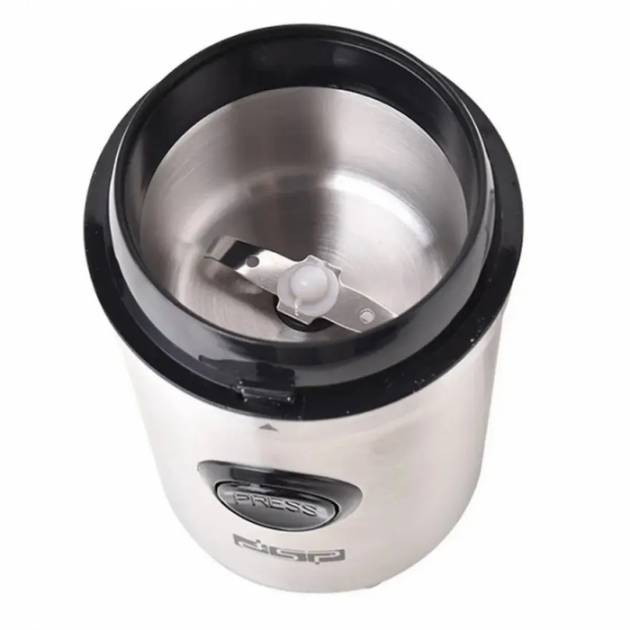 Кофемолка электрическая DSP KA-3045 для кофейных зерен металлический корпус - изображение 3