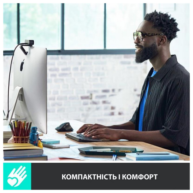 Клавіатура Logitech MX Keys Mini Wireless Illuminated UA Pale Gray (920-010499) - зображення 3