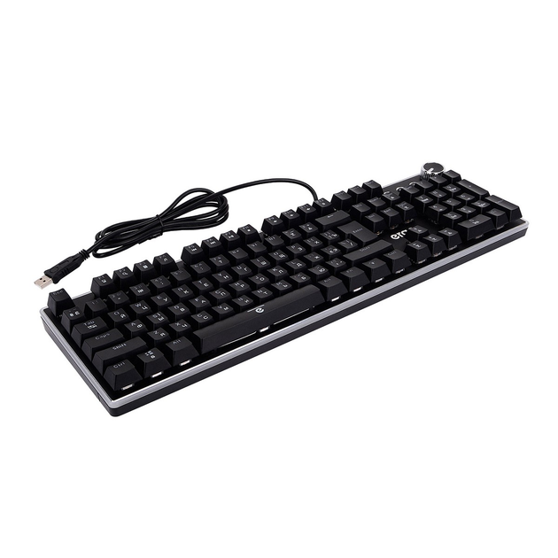 Клавиатура Ergo KB-955, RGB, Blue Switch, черный - изображение 3
