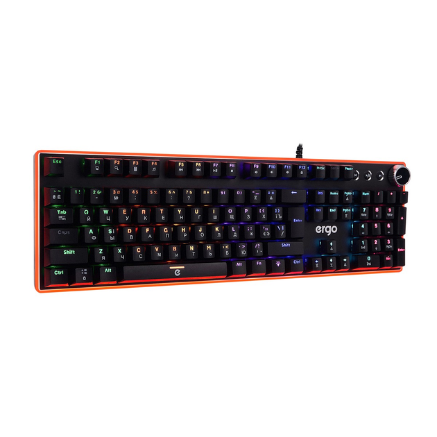 Клавиатура Ergo KB-955, RGB, Blue Switch, черный - изображение 6