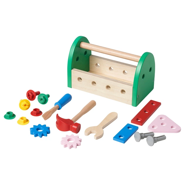 Набор инструментов для игрушек IKEA BLOMFLUGA, 005.396.27 - изображение 2