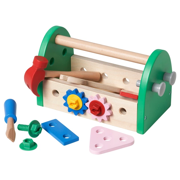 Набор инструментов для игрушек IKEA BLOMFLUGA, 005.396.27 - изображение 3