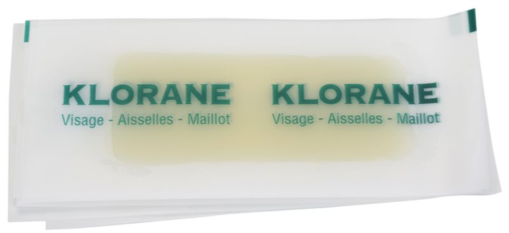 Воскові смужки Klorane Hair Removal Cold Wax Strips Face 6 шт (3282779029292) - зображення 4