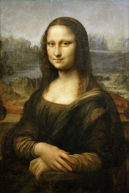 Пазл Clementoni Compact Museum Muuseum Leonardo Mona Lisa 70 x 50 см 1000 деталей (8005125397082) - зображення 2