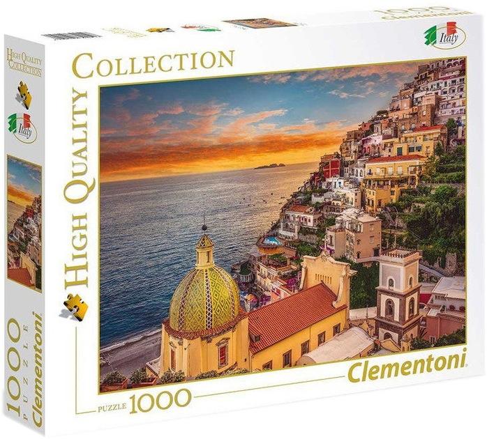Puzzle Clementoni Positran Landscape 69 x 50 cm 1000 elementów (8005125394517) - obraz 1