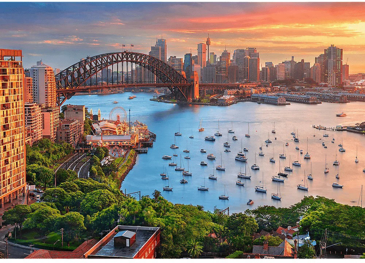 Puzzle Trefl Sydney Australia 68 x 48 cm 1000 elementów (5900511107432) - obraz 2