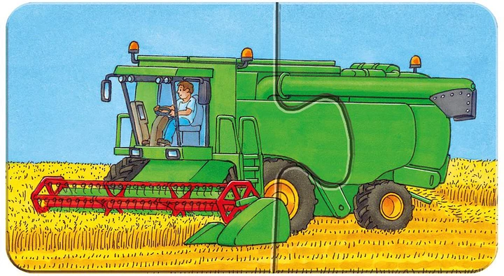 Набір пазлів Ravensburger Emergency Vehicles 18 x 10 см 9 x 2 деталей (4005556073320) - зображення 8