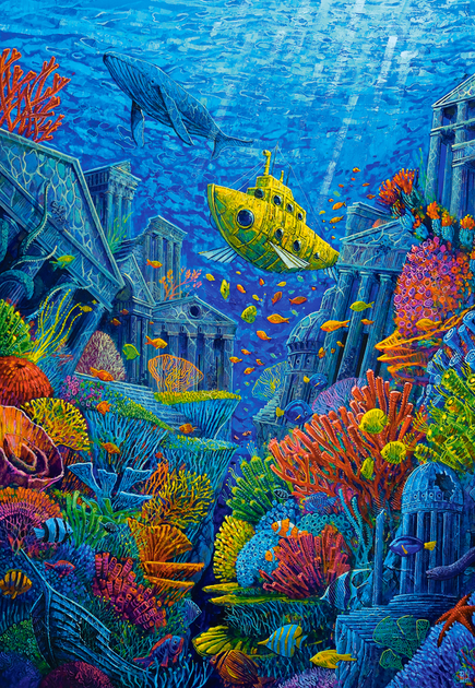 Пазл Castor Atlantis Art Collection 47 x 68 см 1500 деталей (5904438152087) - зображення 2