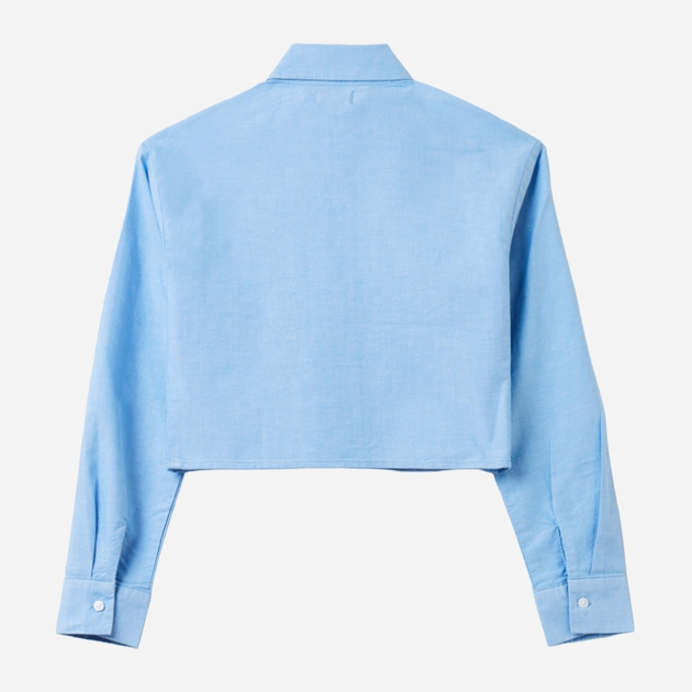 Підліткова джинсова сорочка для дівчинки OVS 1860487 170 см Блакитна (8051017203931) - зображення 2