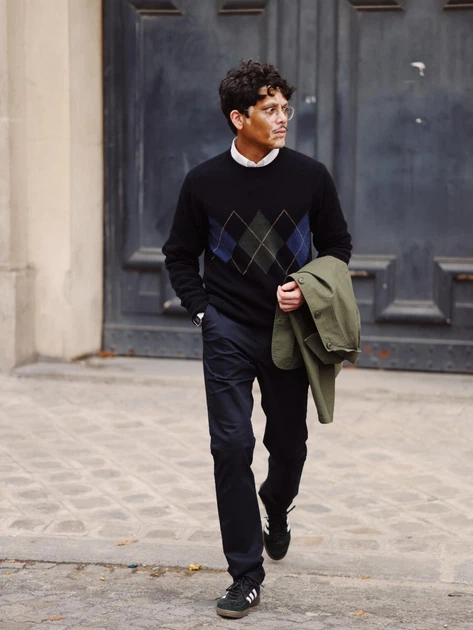 Куртка демисезонная мужская Uniqlo 159847684 XXL Зеленая (1159795701) - изображение 5