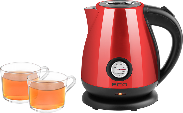 Электрочайник ECG RK 1705 Metallico Rosso - изображение 10