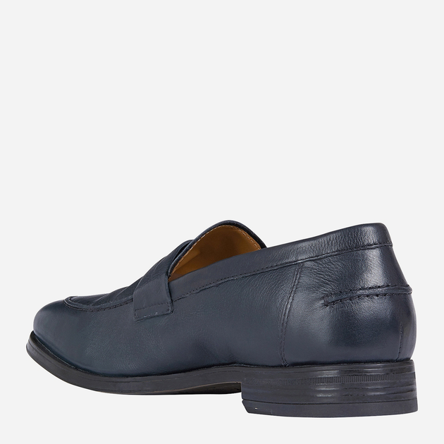 Loafersy męskie skórzane Geox U028QD00046 40 Granatowe (8054730500554) - obraz 3