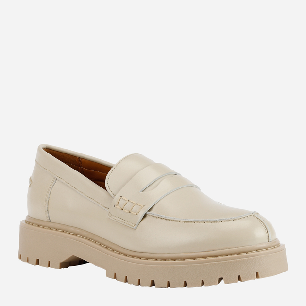 Loafersy damskie Geox D16QDB00043 41 Kremowe (8050036869166) - obraz 2