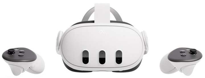 Okulary wirtualnej rzeczywistości Meta Oculus Quest 3 512GB (899-00583-01) - obraz 4