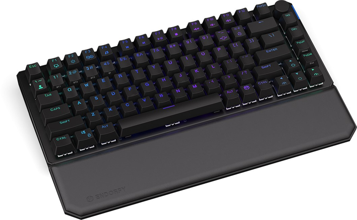 Підставка під зап'ястя для клавіатури Endorfy Thock 75% Palm Rest (EY0E007) Black - зображення 8