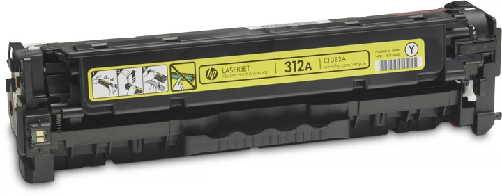 Cartridge HP 312A LJ Pro M476dn/M476dw/M476nw Yellow (CF382A) - obraz 2