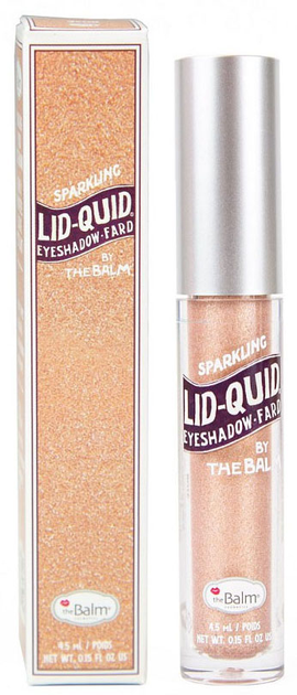 Тіні для повік TheBalm Sparkling Lid-Quid Eyeshadow рідкі Rose 4.5 мл (681619816130) - зображення 1