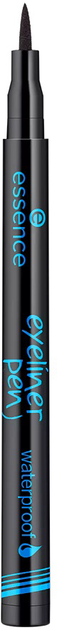 Eyeliner Essence Eyeliner Pen Waterproof w pisaku 01 Black 1 ml (4250587772173) - obraz 1