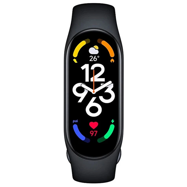 Фитнес-браслет Xiaomi Mi Smart Band 7 NFC Black - Фото 2 Фитнес-браслет Xiaomi Mi Smart Band 7 NFC Black - изображение 2