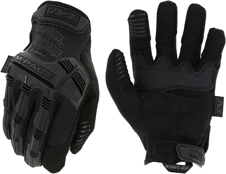 Тактические перчатки Mechanix M-Pact Tactical Gloves чёрные S - изображение 1