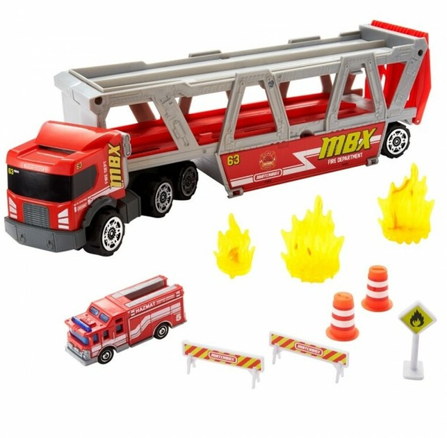 Ігровий набір Matchbox Transporter Truck Road Adventure (887961942736) - зображення 2