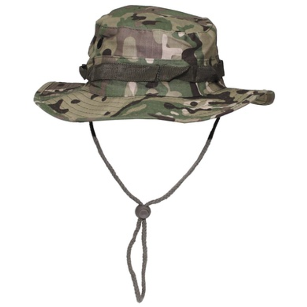 Панама військова MFH US GI Boonie Hat Ріп-Стоп Мультикам L - зображення 1