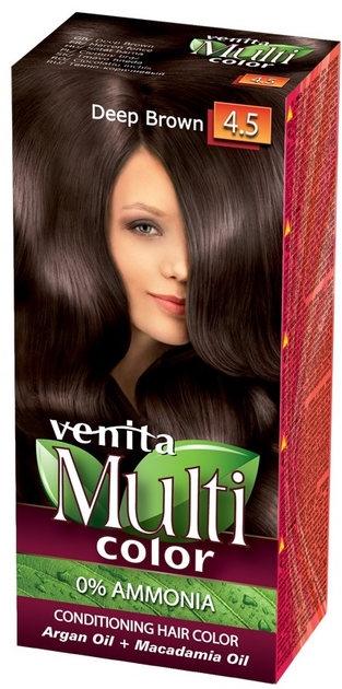 Фарба для волосся Venita MultiColor 4.5 Темно-коричневий (5902101513654) - зображення 1