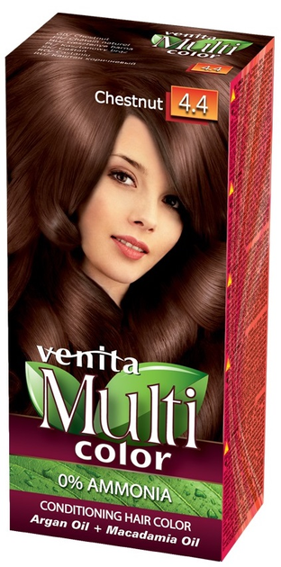 Фарба для волосся Venita MultiColor 4.4 Мідно-каштановий (5902101513678) - зображення 1