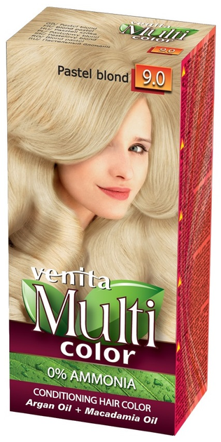Farba do włosów Venita MultiColor pielęgnacyjna 9.0 Pastelowy Blond (5902101513746) - obraz 1